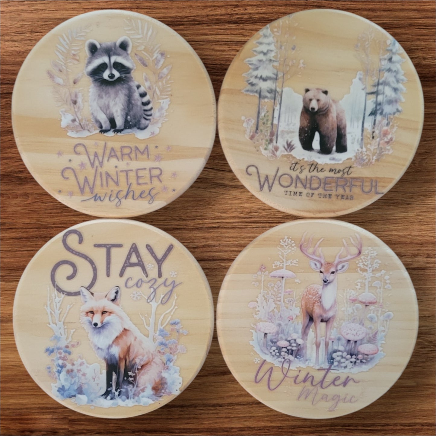 Wood Coasters