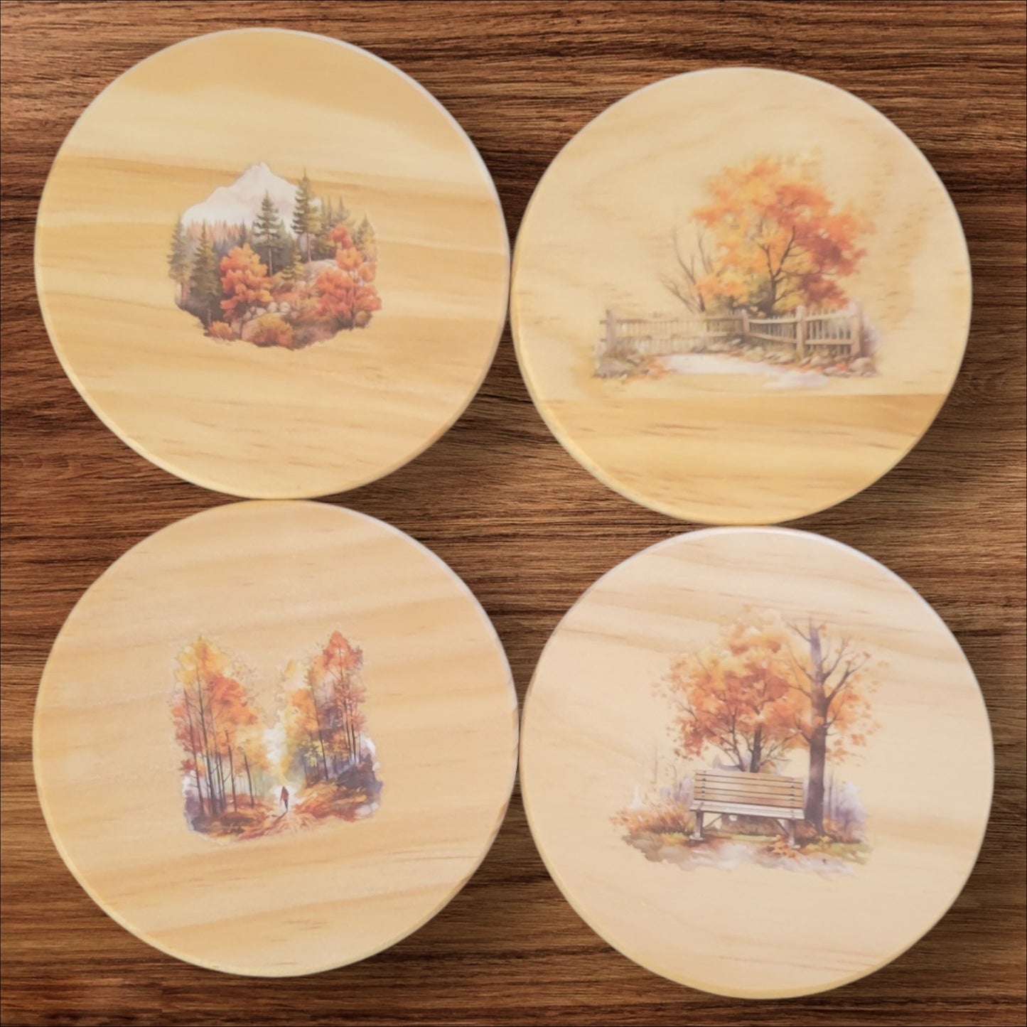 Wood Coasters